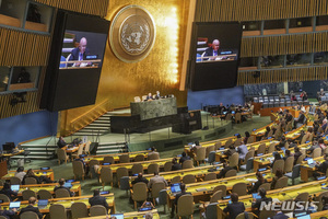 유엔 러 비난 결의 압도적 채택에 서방 각국 크게 환호