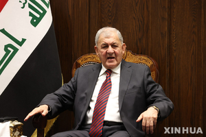 이라크국회, 새 대통령에 라시드 선출.. 1년만의 신정부