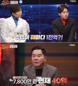 개그맨 심형래, 전성기 시절 수입-재산 보니…"매년 1000억원대?"