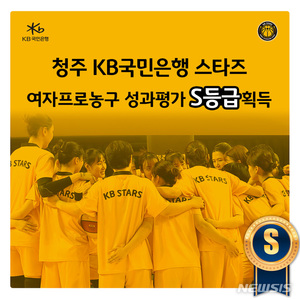 여자농구 KB국민은행, 프로구단 성과평가 최고등급