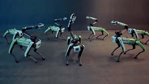 BTS 춤 추는 로봇개…‘퍼미션 투 댄스’ 칼군무(영상)