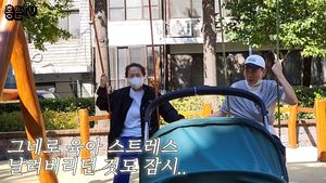 “괜히 나쁜 짓 하는 느낌”…홍현희♥제이쓴 부부, 득남→똥별이와 첫 가족 산책 공개