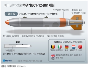 러시아 "미국의 최신 전술핵 유럽 배치, 핵 문턱 낮춰"(러시아 우크라이나 전쟁)