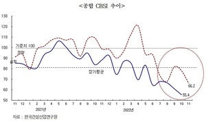 건설체감경기 9년 8개월 만에 &apos;최저&apos;…"중견건설사 심리 위축"