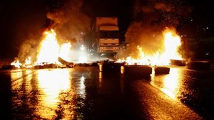보우소나루 지지 브라질 트럭 기사들, 전국적 도로봉쇄