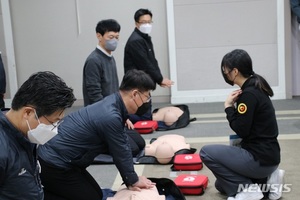 쌍용건설, 임직원 대상 심폐소생술 응급처치교육