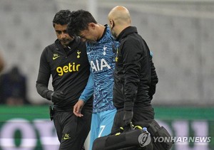 손흥민, 헤딩 부상 이력 보니…"최소 3주 길게 두달 쉬어야"