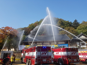 문화재청, 마곡사·서오릉·창덕궁서 재난 대응훈련 실시