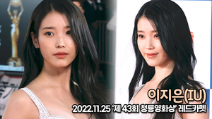 [TOP영상] 이지은, 배우 이지은의 요정같은 미모(221125 청룡영화상 레드카펫)