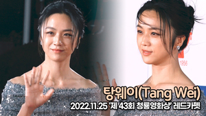 [TOP영상] 탕웨이, 여신의 레드카펫(221125 청룡영화상 레드카펫)