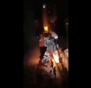 "中단속 강화 속 광저우서 시위 격화…경찰 최루탄 진압"