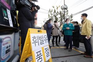 원희룡, 주유소도 방문…"국민 볼모 삼는 운송거부 철회"