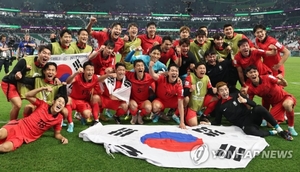 [월드컵] 한국, 12년만 16강 진출 확정…포르투갈 2-1로 꺾고 대역전승 