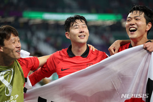 한국 축구, 사상 두번째 월드컵 원정 16강 진출![뉴시스Pic]