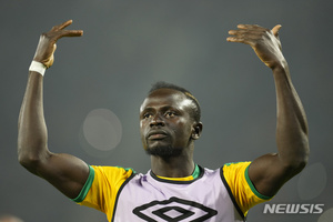 세네갈 마네, 월드컵 마친 동료들 격려 "자랑스러워"