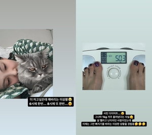 “1kg 겨우 올려놔”…‘레이먼킴♥’ 뮤지컬 배우 김지우, 다이어트 고민 토로