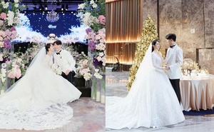 박수홍, 와이프 김다예와 결혼식 현장 공개 "인생 가장 행복한 순간"