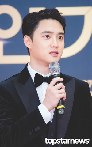 [HD포토] ‘진검승부’ 도경수, ‘크게 보고싶은 얼굴’ (2022KBS연기대상)