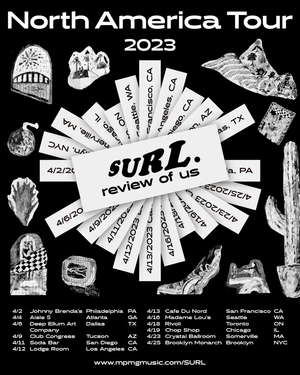 밴드 설(SURL), 첫 북미 투어 4월부터 시작