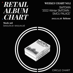 &apos;2022 윈터 에스엠타운&apos; 써클차트 3주차 리테일 앨범차트 1위