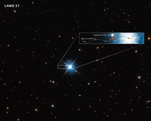 허블 우주망원경, 백색왜성 질량 첫 직접 측정…태양의 약 56%