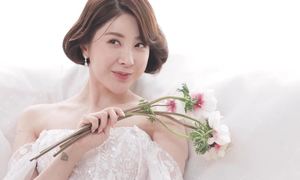 “그날이 다가오고 있다”…‘사업가 예비신랑♥’ 가수 서인영, 웨딩화보 공개