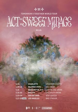 투모로우바이투게더, ‘ACT: SWEET MIRAG’ 월드 투어 콘서트 추가 개최