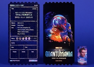 “앤트맨 패밀리와 함께”…‘앤트맨과 와스프: 퀸텀매니아’, 오리지널 티켓 공개