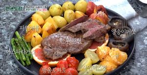 "천국의 맛"…&apos;편스토랑&apos; 박수홍, 과일 스테이크 레시피 공개