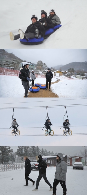 "폭설도 꺾지 못하는 열정"…캐나다 삼총사, 강원도 겨울 산에 매료