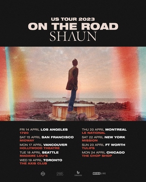 숀, 첫 미주 투어 4월 확정…미국·캐나다 9개 도시서 공연