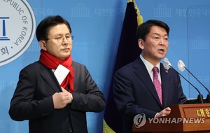 안철수·황교안 &apos;대통령실 행정관 단톡방 논란&apos; 공동회견…김기현에 "이번이 최후통첩. 바로 사퇴하라"