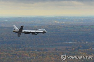 미국 무인기, 흑해 상공서 러시아 전투기와 충돌해 추락