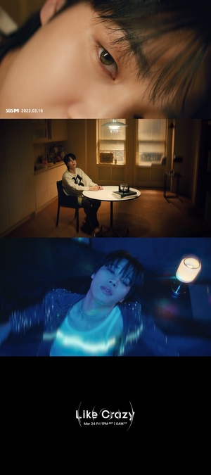 BTS 지민 타이틀곡 &apos;라이크 크레이지&apos; MV 티저 공개
