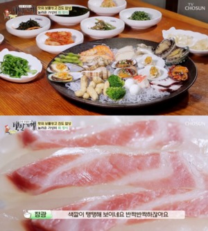 "놀라운 가성비"…&apos;백반기행&apos; 진도 회정식, 허영만-장광 반한 참돔회 맛집