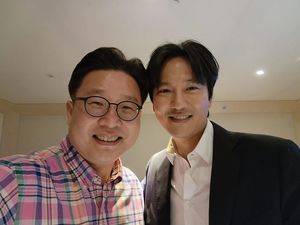 "참 잘생겼습니다"…서경덕 교수, 김남길 만난 이유?