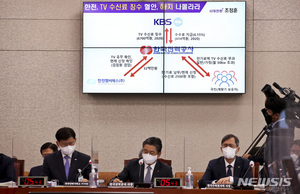 [초점]KBS 사면초가…수신료 분리징수 강행만이 답일까