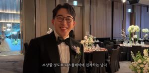 유튜버 잇섭, 결혼식 현장 공개…"오늘 진짜 기분 좋아"