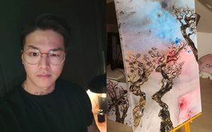 틴탑 캡, 욕설 논란 반성한다더니 새 그림 공개…누리꾼 반응 보니