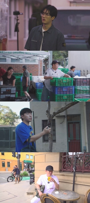 안보현·곽준빈, 호주 시장통 입성…농작물 영업→판매까지