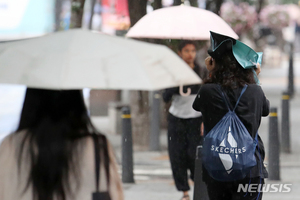 목요일, 제주·남부지방 최대 40㎜ 비…낮 최고 30도[내일 날씨]