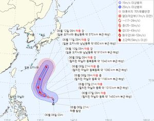 제 3호 태풍 &apos;구촐&apos; 발생, 이동경로 보니?…국내 장마기간도 &apos;관심&apos;