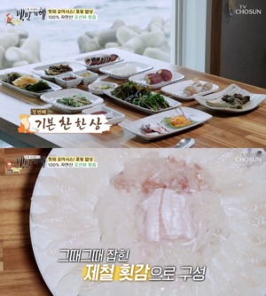 "밑반찬부터 모듬회까지"…&apos;백반기행&apos; 포항 오션뷰 횟집 소개