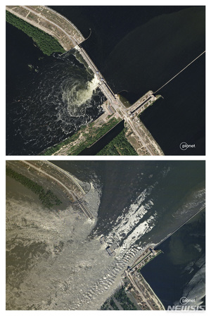 우크라 댐 폭파로 남부 진격로 막혀 전선 변화(러시아 우크라이나 전쟁)