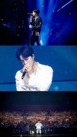 김재중, 콘서트 전석 매진→추가 공연…마카오 달궜다