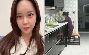 &apos;정석원♥&apos; 백지영, 폭풍성장 딸 공개…"신데렐라 놀이 하자길래"