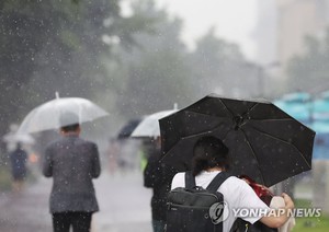 일요일 장마 시작…첫 장맛비부터 많은 양에 일부 지역 폭우(날씨)