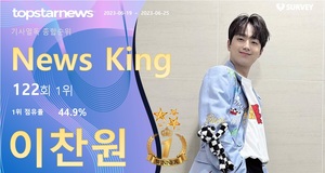 이찬원, 조회수 50,821회로 122회째 1위…임영웅·영탁·박서준·방탄소년단 지민·박서진·안성훈·방탄소년단 진·이준혁·태연 TOP10[기사열독 순위]