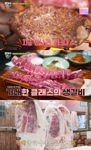 ‘고기서 만나’ 서울 강남 압구정역 ‘거대한 생갈비’ 맛집 위치는? 800평 규모의 신사동 한우 정육식당