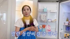 장영란, 냉장고 소개 중 태반주사 공개…“♥한창이 직접 놔줘”